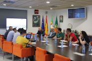 COMPUTAEX recibe la visita de una delegación de ingenieros e investigadores de Colombia.